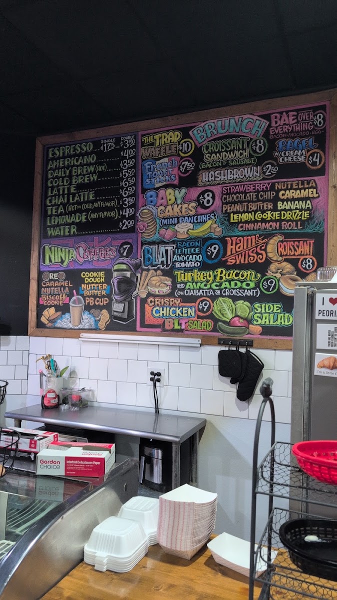 Meet me on Madison menu board
