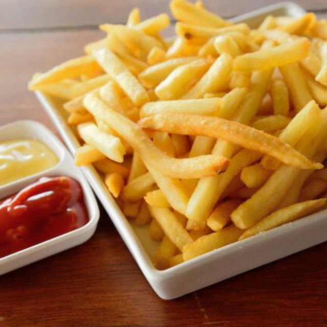 Plain Fries with Ketchup