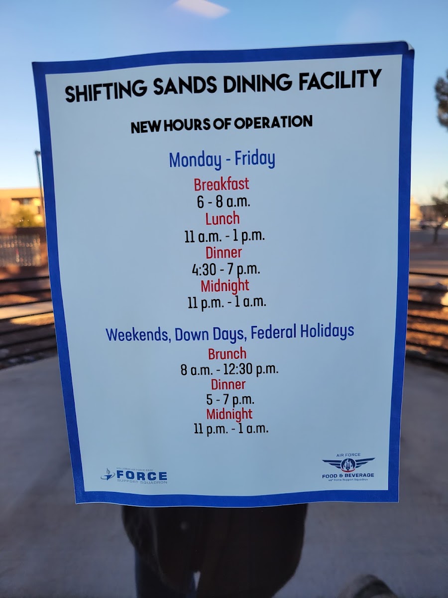 Shifting Sands Dining Facility