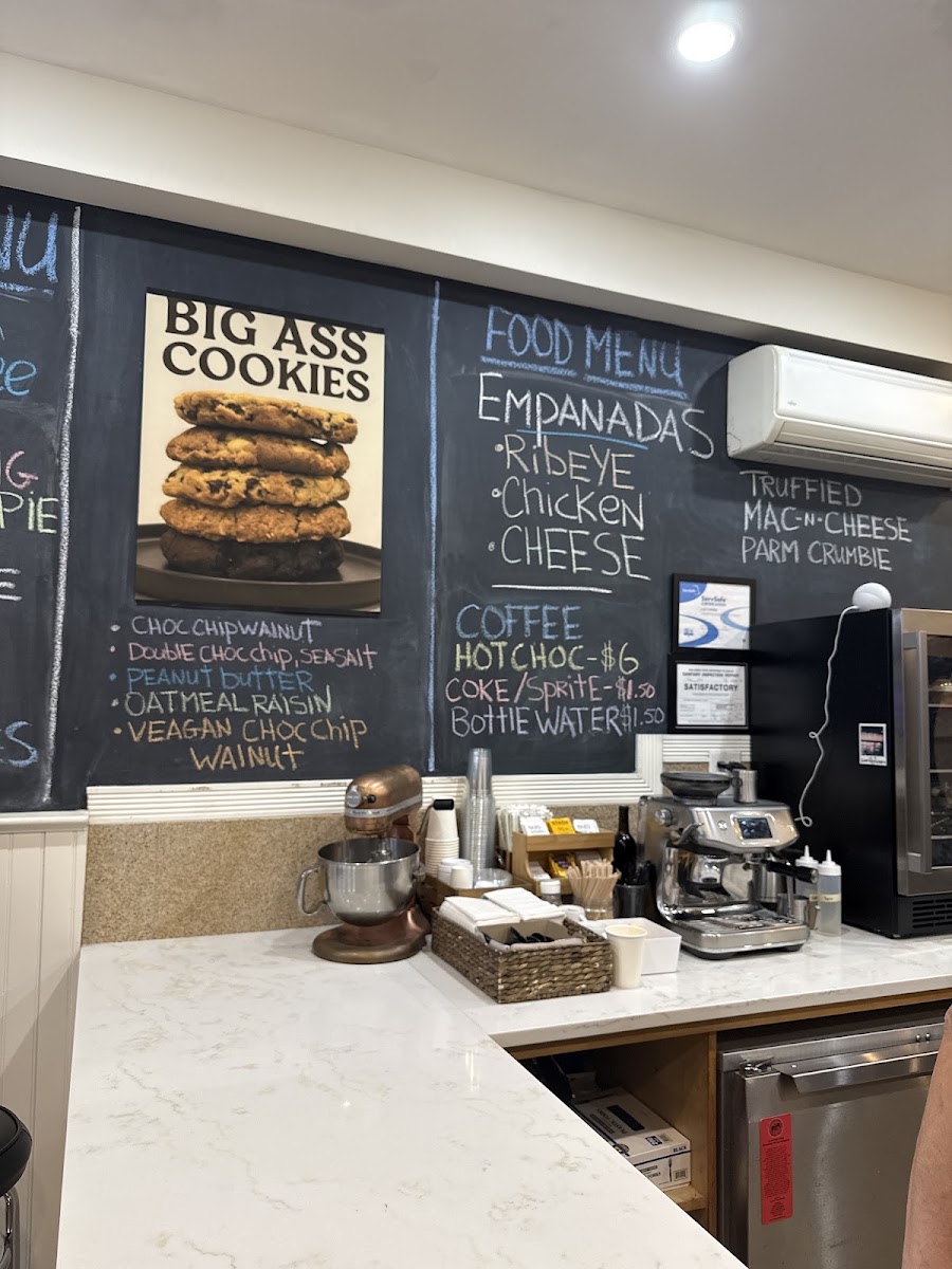 Juan Dulce Desserts LLC menu board
