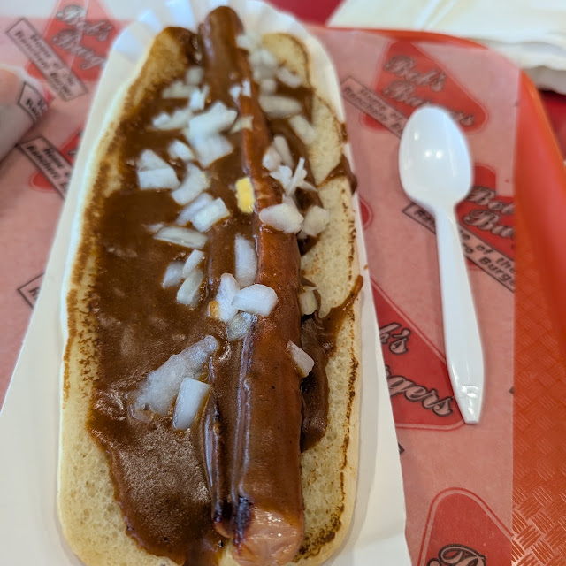 Foot Long Hot Dog