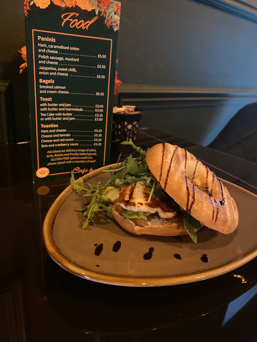 Cafe by Jo menu board