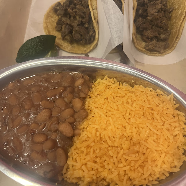 Rice and Beans Taco