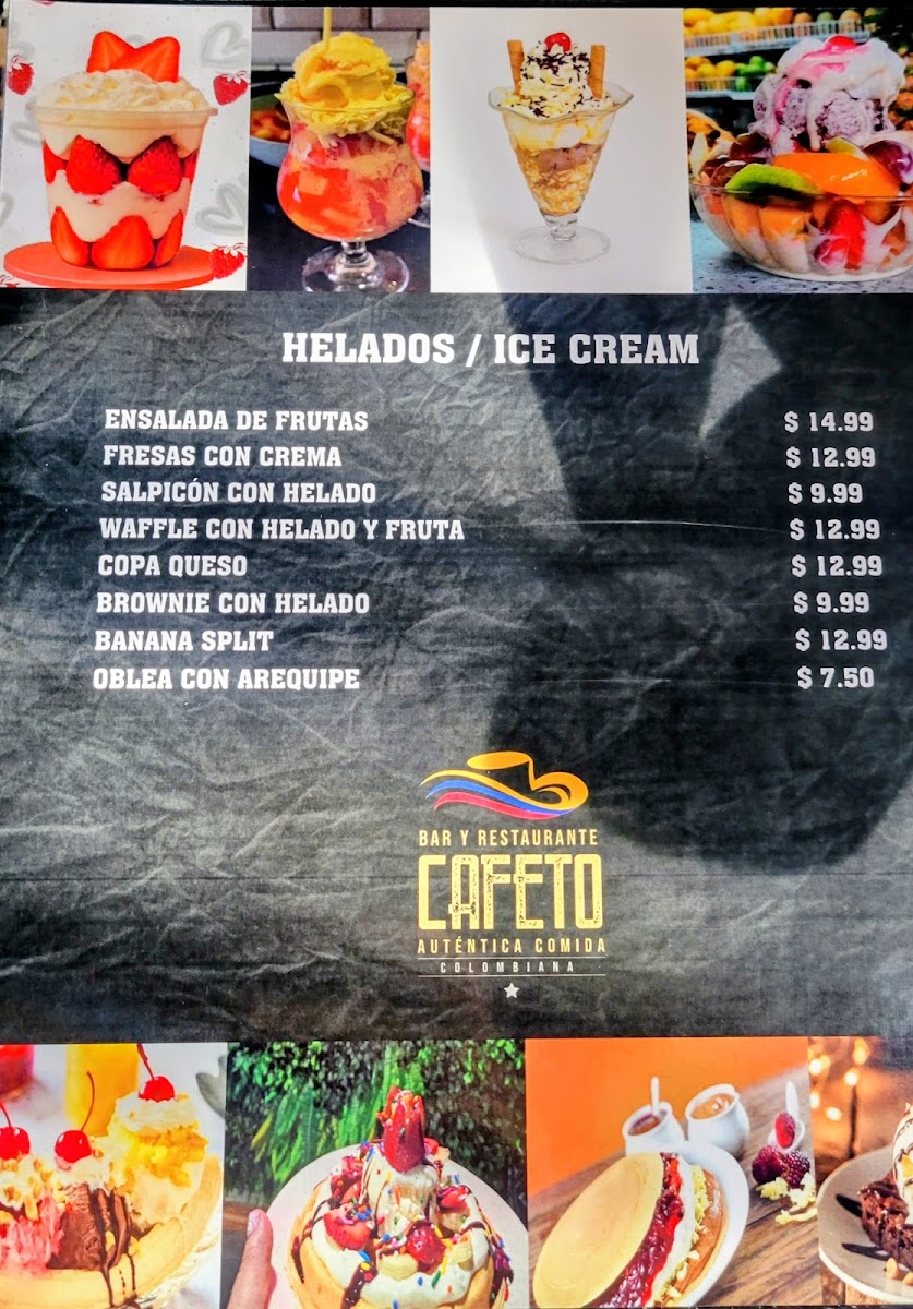 Cafeto menu board