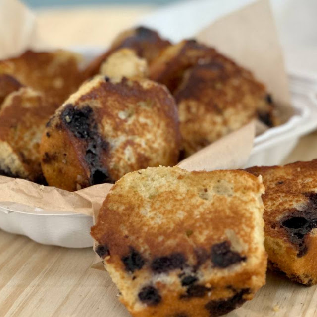 Grilled Blueberry Muffin