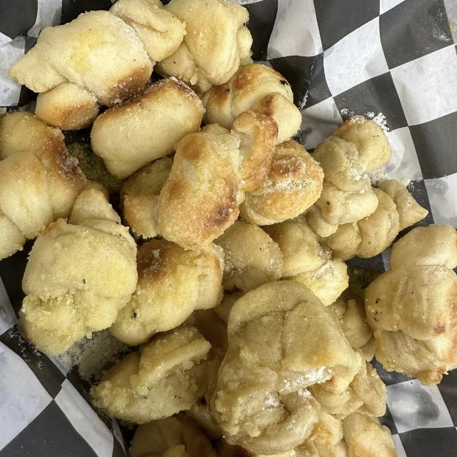 Garlic Parmesan Knots