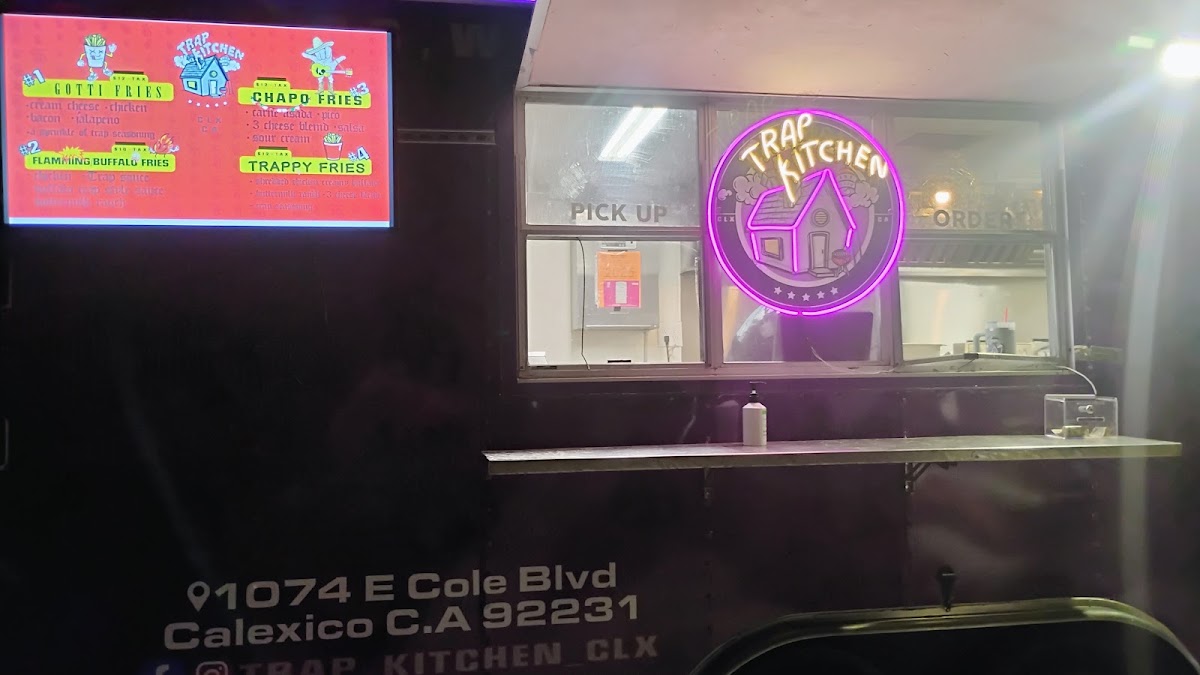 Trap kitchen clx menu board
