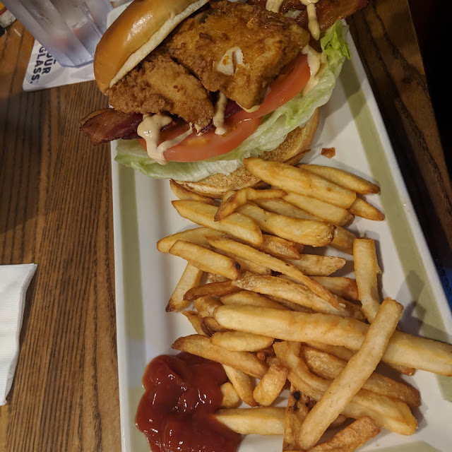 Gold Fever Crispy Chicken Sandwich