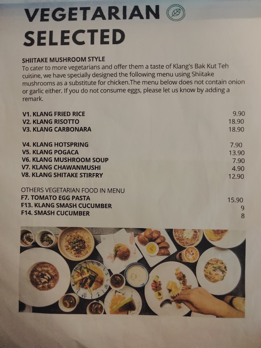 Play Klang C³afe menu board