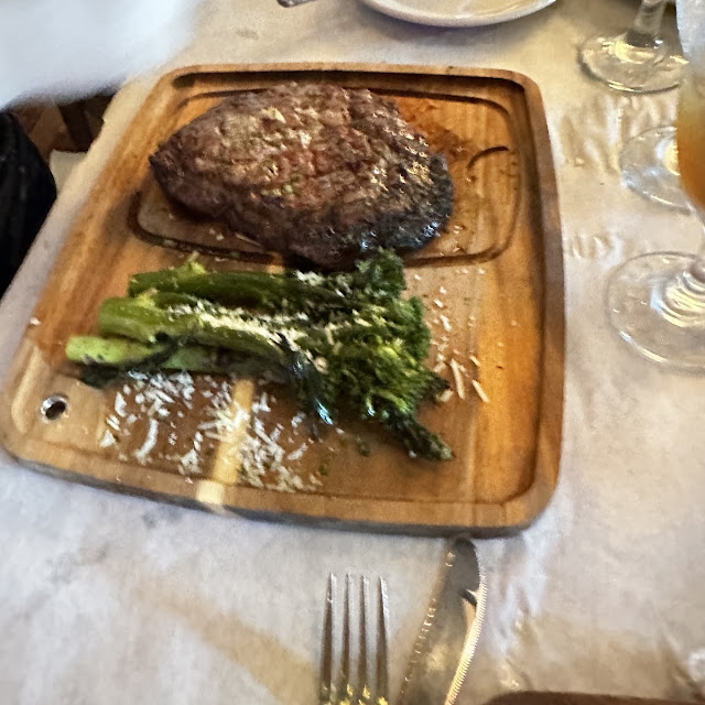 Ribeye and Asparagus