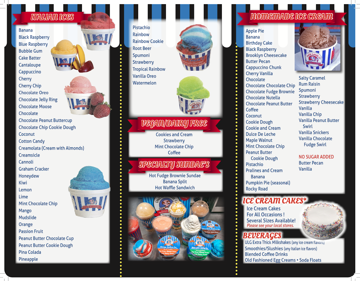 Pizza Kings menu board