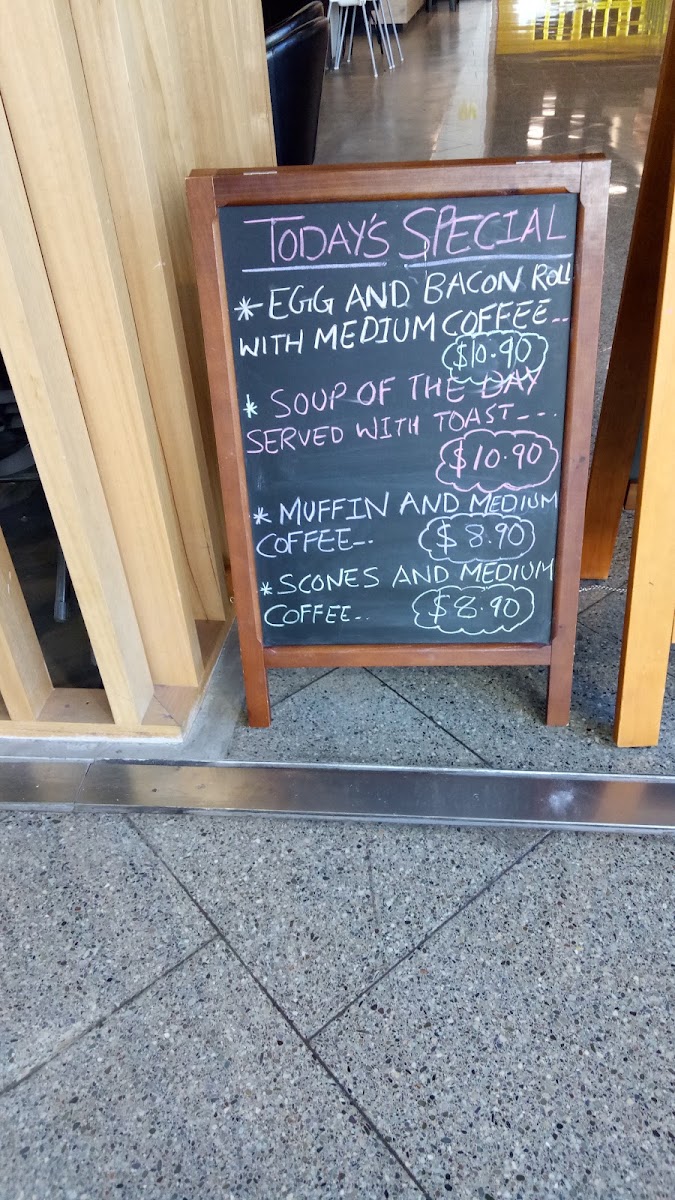 Degani Dandenong menu board
