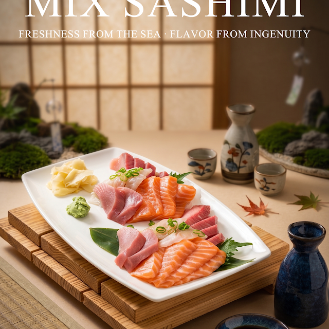 Premium 5 Kinds Sashimi 10