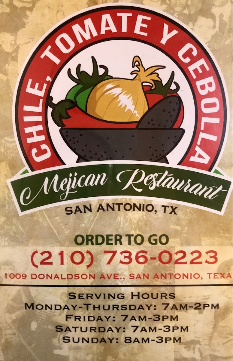 Chile Tomate y Cebolla Mexican