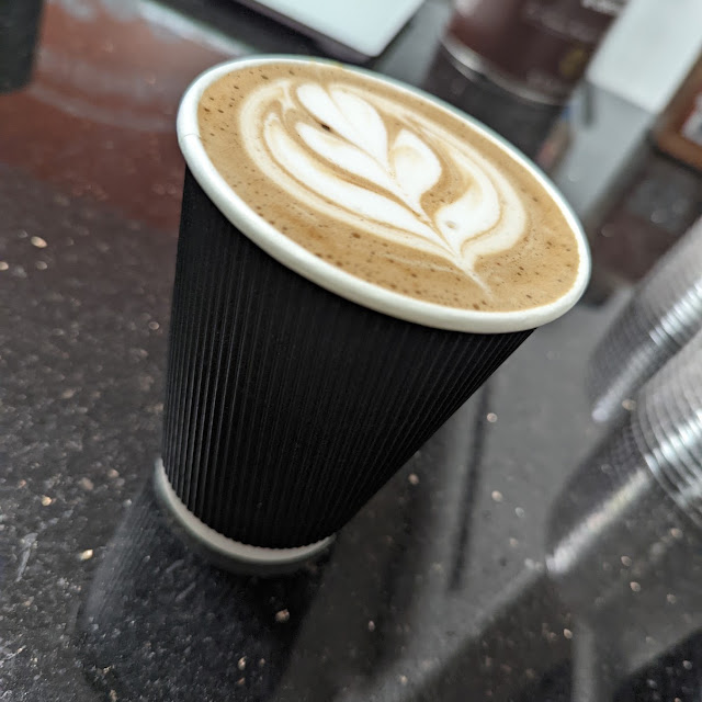 Cafe Latte Made with Heavy Cream