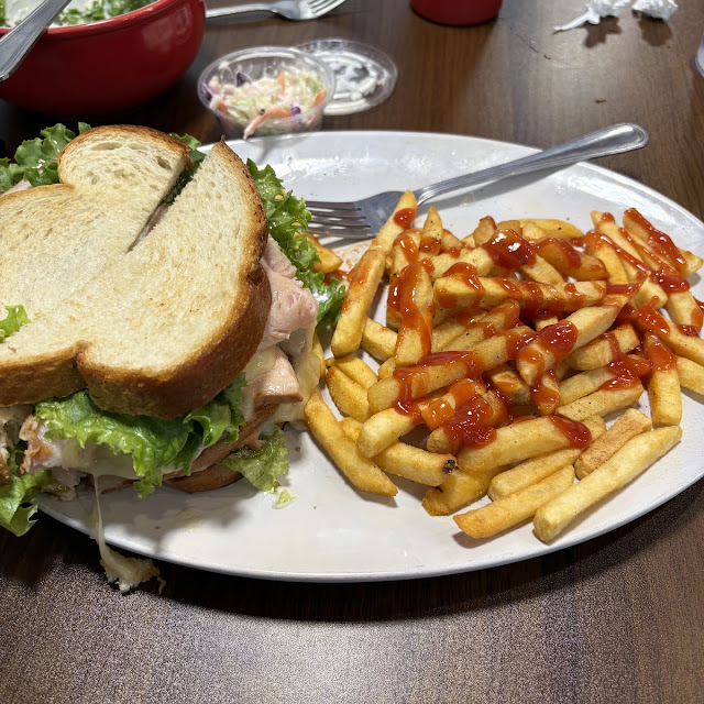 Triple Decker Turkey and Cheese