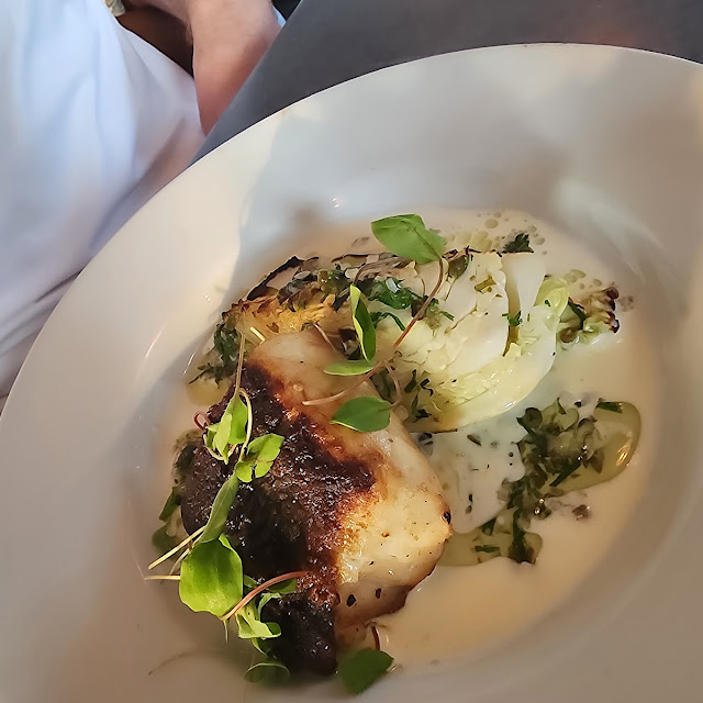 Pan Seared Striped Bass