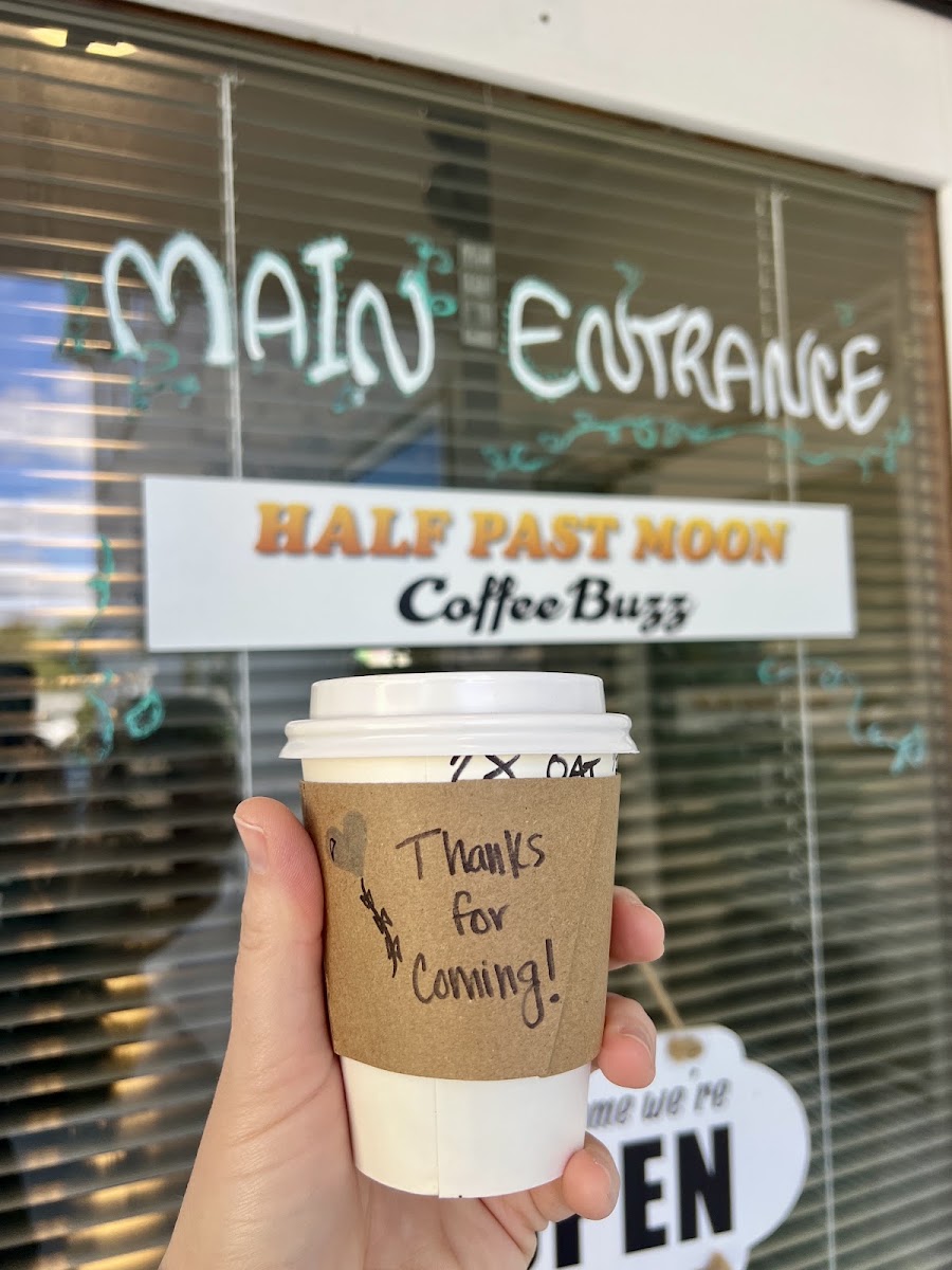 Half Past Moon Coffee Buzz