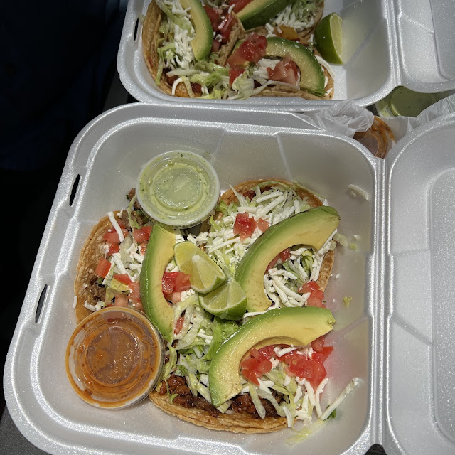 Tacos Supreme Lengua and Al Pastor Tacos