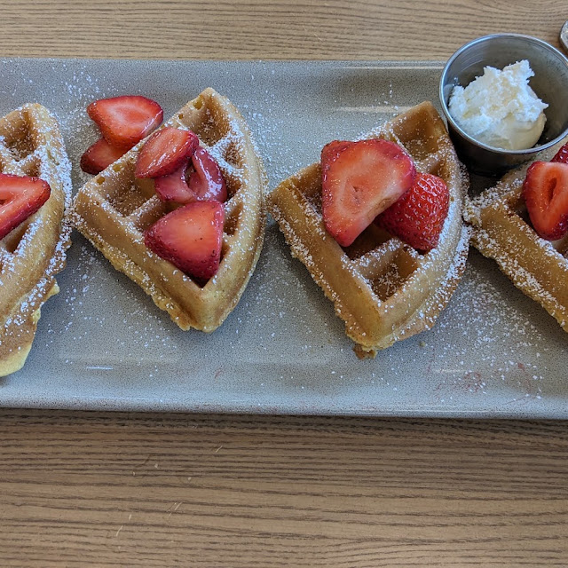 Strawberry Nutella Waffle