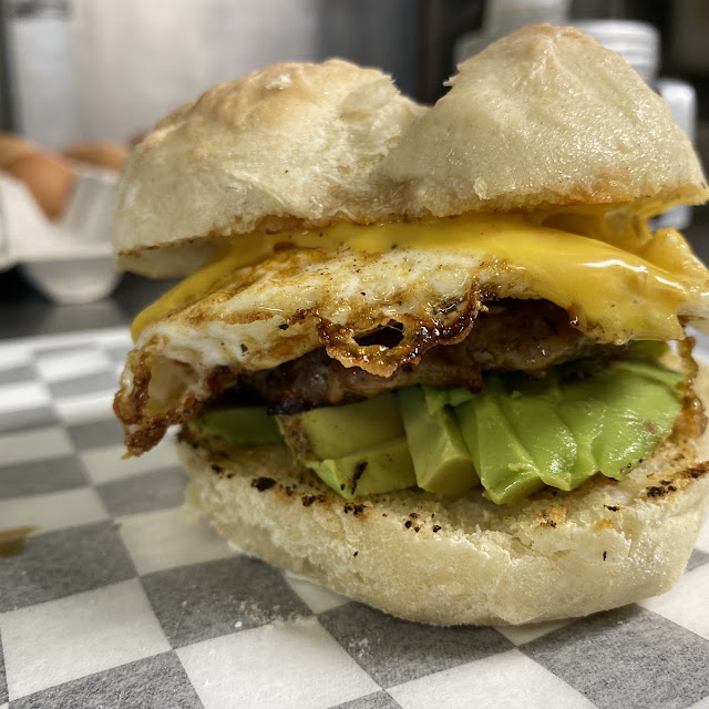 Baconf Armesan Pesto Bacon Egg Cheese