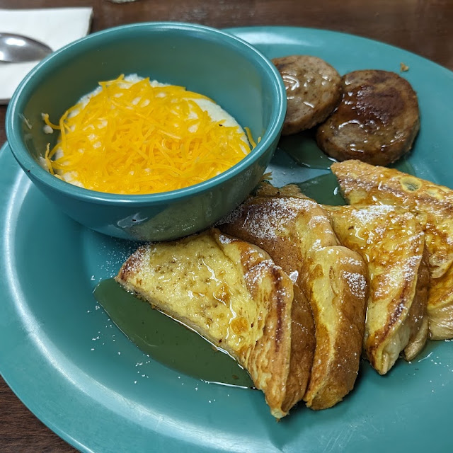 French Toast or Pancake Plate
