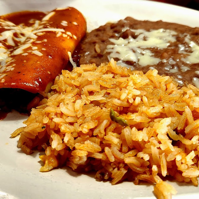 Enchilada Tamale & Taco Combination Dinner