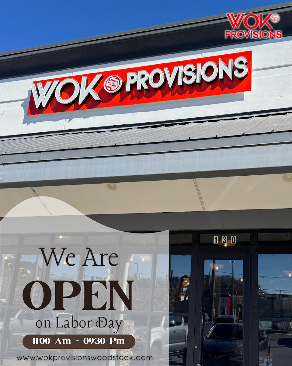 Wok Provisions - Woodstock