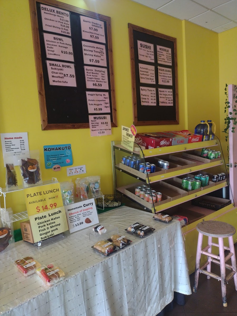 Shiggys menu board