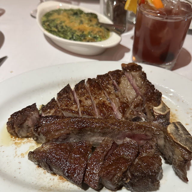 Porterhouse Steak with Side Dishes
