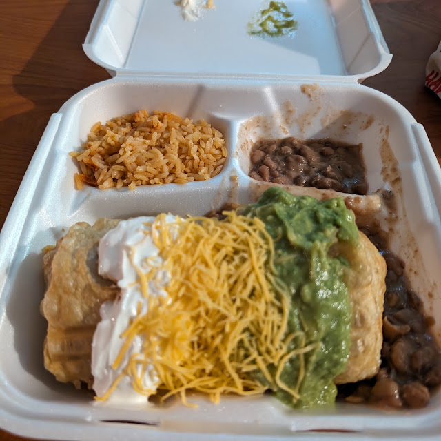 Chimichanga Plate