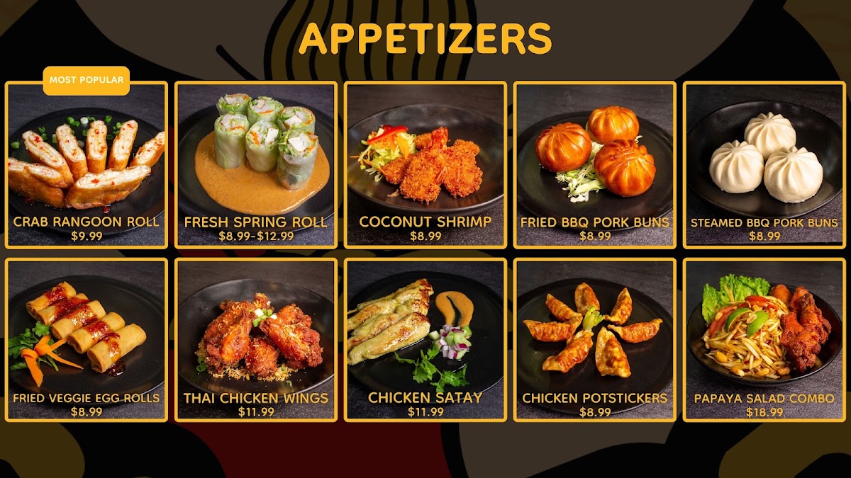 Slurp menu board