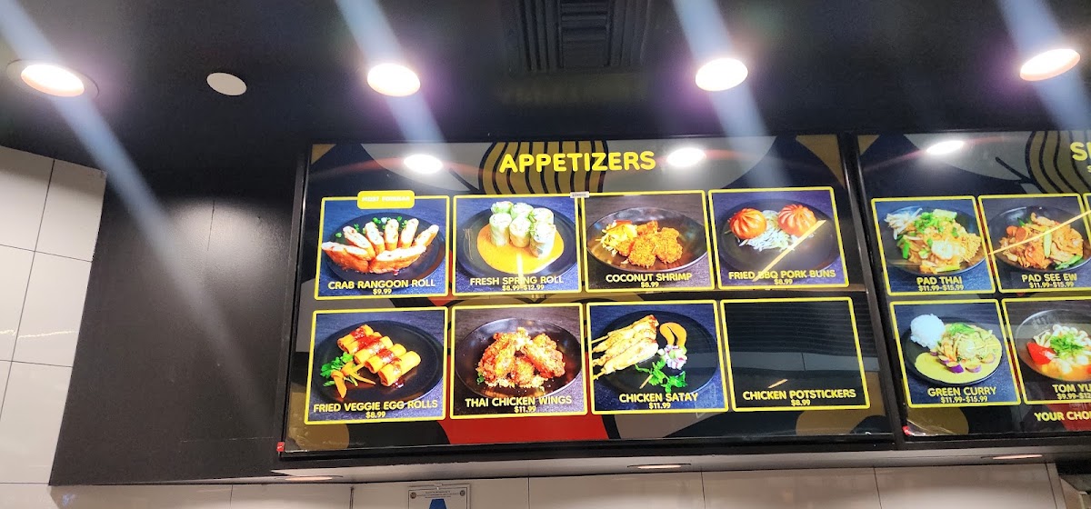 Slurp menu board