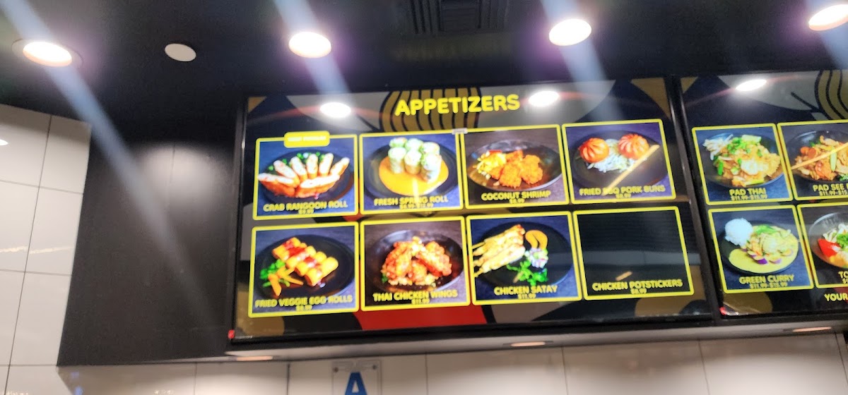 Slurp menu board
