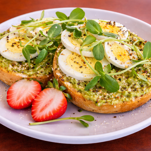 Avocado Egg Smash Stack