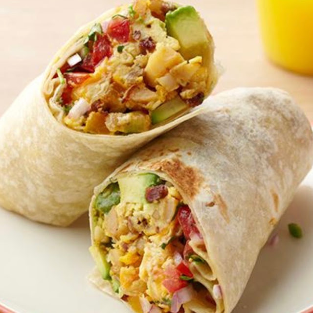 Veggie Breakfast Wrap
