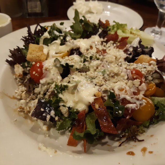 Blue Cheese Crumbles Salad