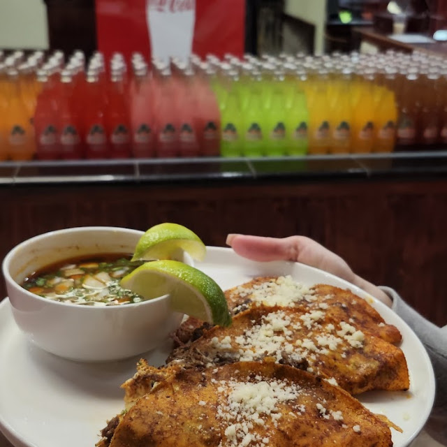 3 Queso Birria Tacos