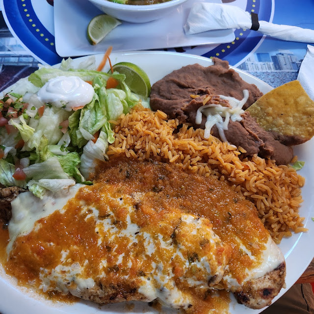 Chicken Fajitas Del Mar