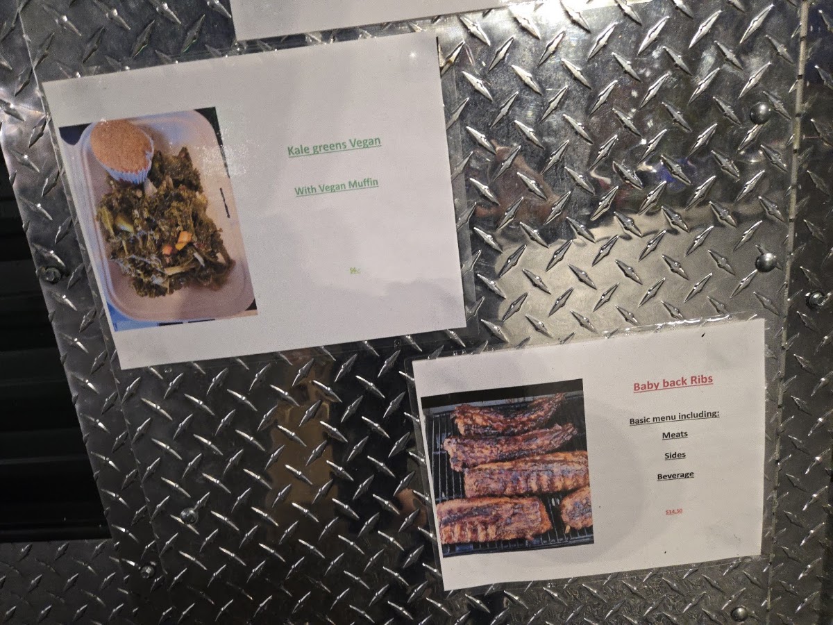 Beekies PDX menu board