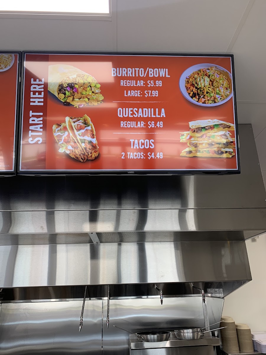 MI - Howell menu board