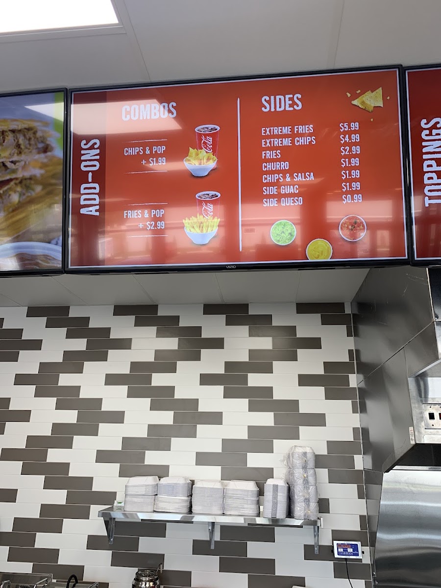 MI - Howell menu board