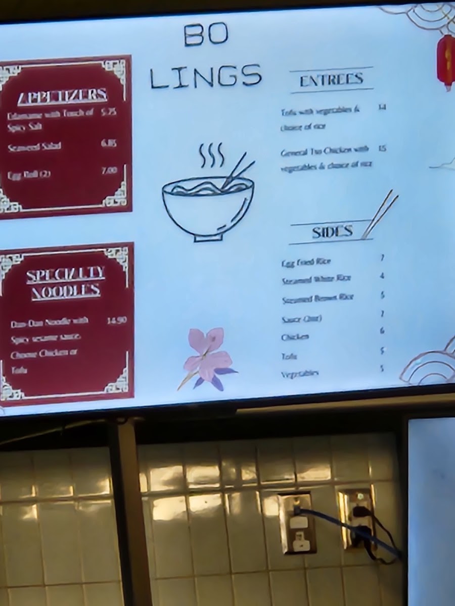 Made of KC Food Hall menu board