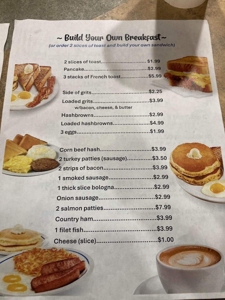 Barnwell Caribbean menu board