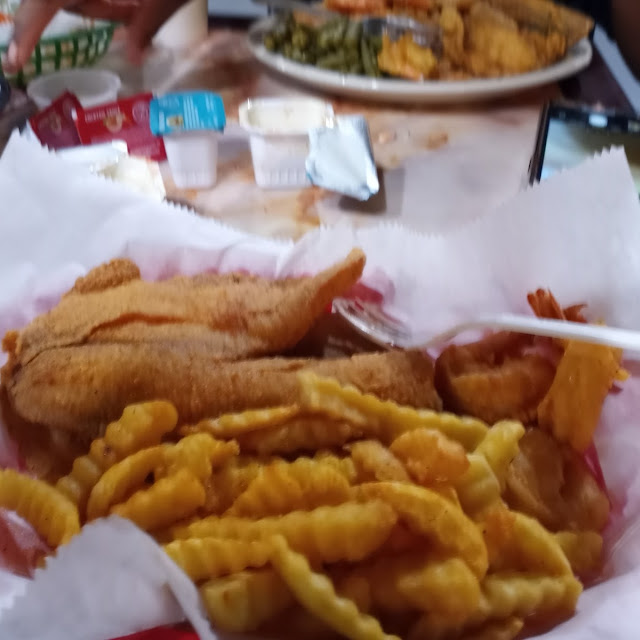 2 Piece Fish Shrimp and Fries