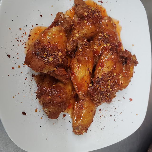 Spicy Honey Wings
