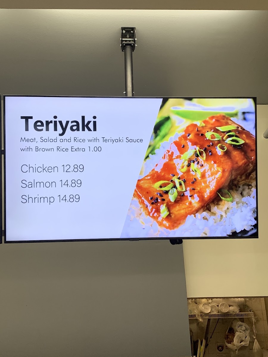 Capitol Grounds Cafe menu board