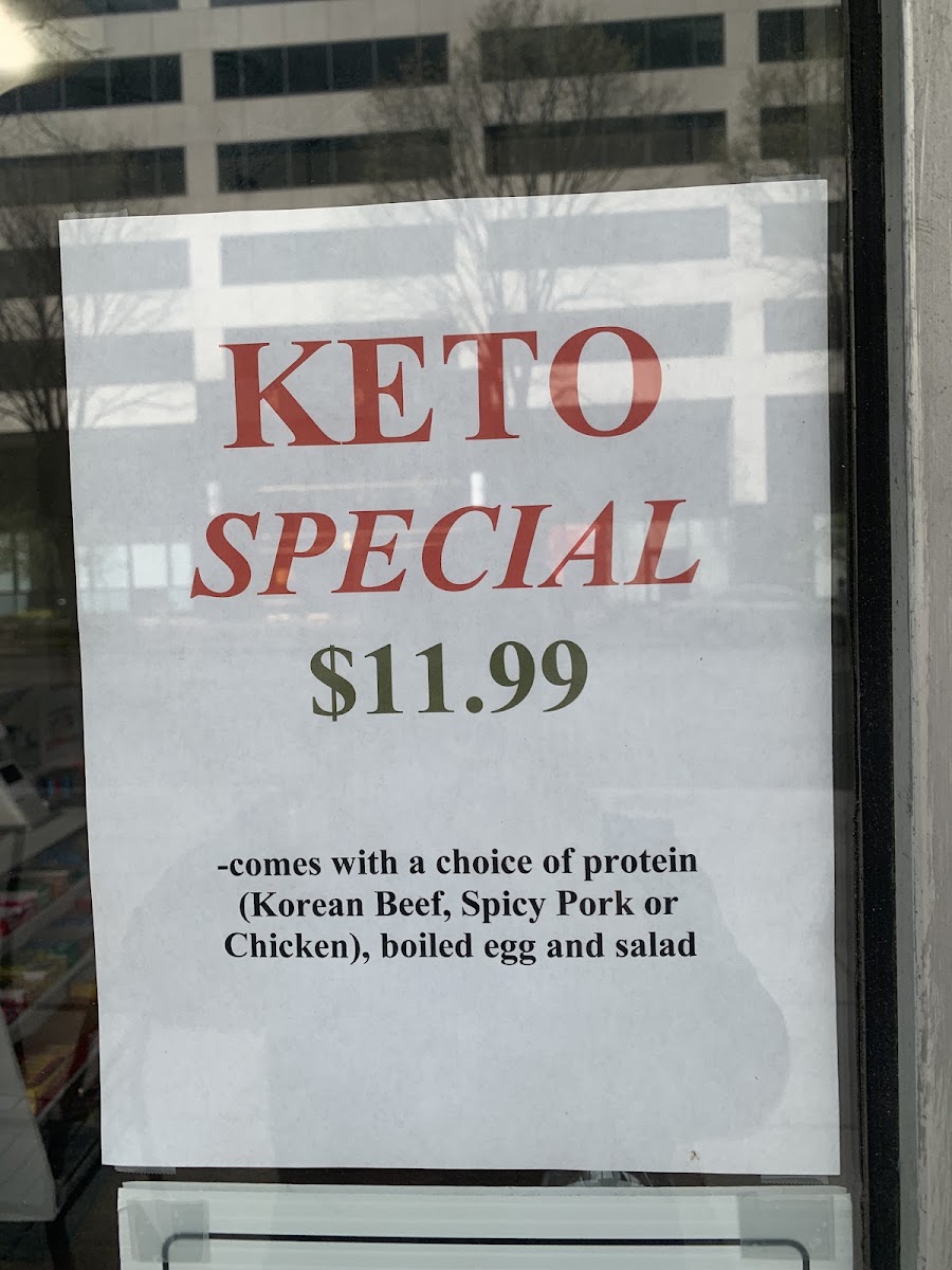 Capitol Grounds Cafe menu board