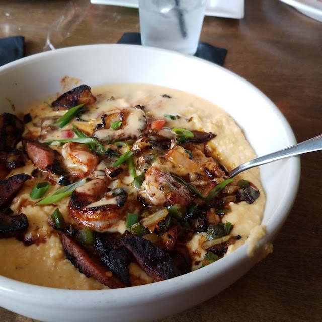 Shrimp Bienville Twice Baked Potatoes