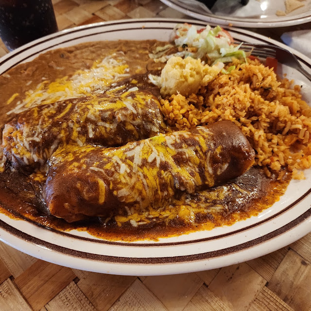 Mole Enchiladas